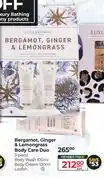 Dis-Chem The Luxury Bathing Bergamot,Ginger & Lemongrass Body Care Duo 3 Piece-Per Set offer