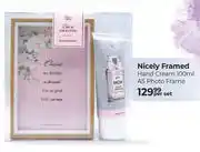 Dis-Chem Nature's Edition Nicely Framed Hand Cream 100ml, A5 Photo Frame-Per Set offer