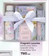 Dis-Chem Nature's Edition Fragrant Luxuries Hand Lotion 60ml, Soap Bar 200g, Pulse Roller 10ml-Per Set offer