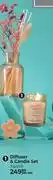 Dis-Chem Diffuser & Candle Set 3 Piece-Per Set offer