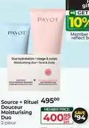 Dis-Chem Payot Source + Rituel Douceur Moisturising Duo 2 Piece offer