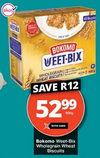 Checkers Bokomo Weet-Bix Wholegrain Wheat Biscuits offer