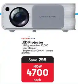 Makro Ultra-Link LED Projector offer