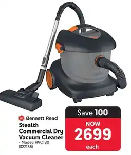 Makro Bennett Read Stealth Commercial Dry Vacuum Cleaner offer