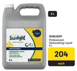Makro Sunlight Professional Dishwashing Liquid offer