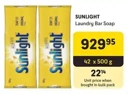 Makro Sunlight Laundry Bar Soap offer