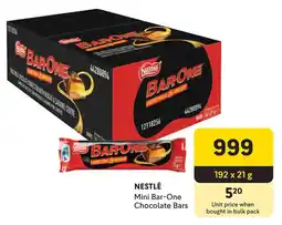 Makro Nestlé Mini Bar-One Chocolate Bars offer