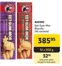 Makro Bakers Eet-Sum-Mor Biscuits offer