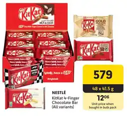 Makro Nestlé KitKat 4-Finger Chocolate Bar offer