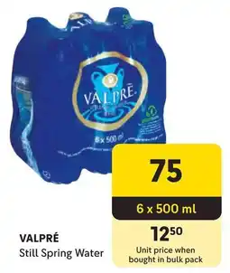 Makro Valpré Still Spring Water offer