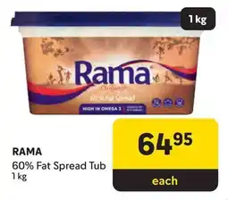 Makro Rama 60% Fat Spread Tub offer