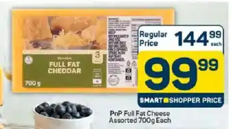 Pick n Pay PnP Full Fat Cheese Assorted offer