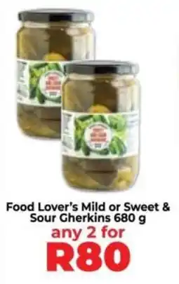 Food Lover's Market Food Lover's Mild or Sweet & Sour Gherkins offer