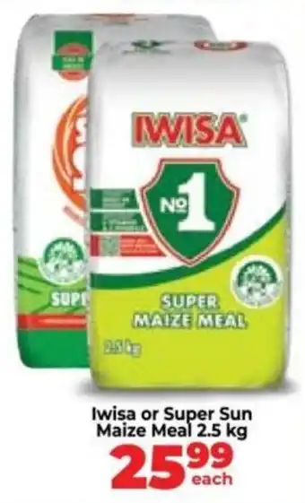 Food Lover's Market Iwisa or Super Sun Maize Meal offer