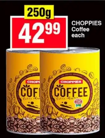 Choppies Choppies Coffee offer