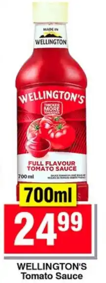 Choppies Wellington's Tomato Sauce offer