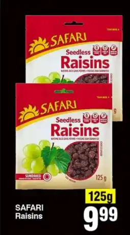 Choppies Safari Raisins offer