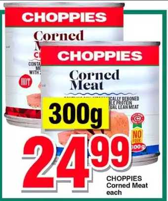Choppies Choppies Corned Meat offer