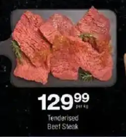 Checkers Tenderised Beef Steak offer