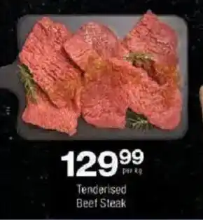 Checkers Tenderised Beef Steak offer