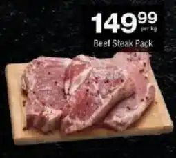 Checkers Beef Steak Pack offer