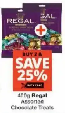 Checkers Regal Assorted Chocolate Treats offer