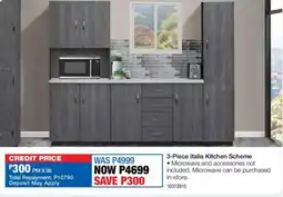 OK Furniture Italia Kitchen Scheme offer
