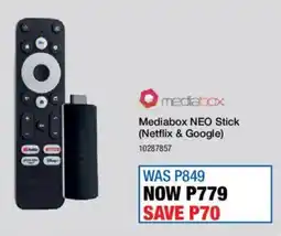 OK Furniture Mediabox Neo Stick offer