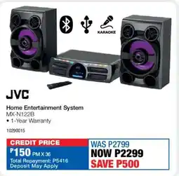 OK Furniture JVC Home Entertainment System offer