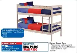 OK Furniture Harrow Double Bunk offer