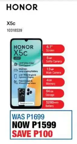 OK Furniture Honor X5c offer