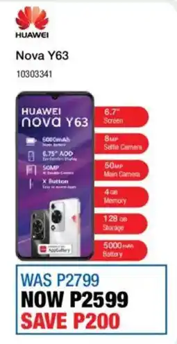 OK Furniture Huawei Nova Y63 offer
