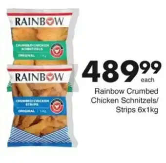 Save Hyper Rainbow Crumbed Chicken Schnitzels/ Strips offer