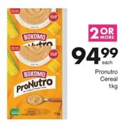 Save Hyper Bokomo Pronutro Cereal offer