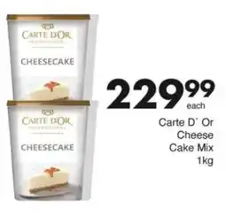 Save Hyper Carte D' Or Cheese Cake Mix offer