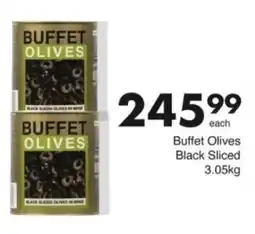 Save Hyper Buffet Olives Black Sliced offer