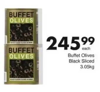 Save Hyper Buffet Olives Black Sliced offer