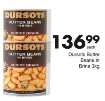 Save Hyper Dursots Butter Beans In Brine offer
