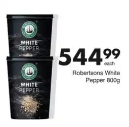 Save Hyper Robertsons White Pepper offer