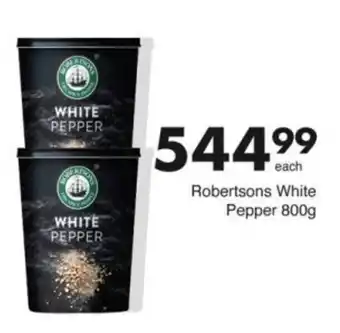 Save Hyper Robertsons White Pepper offer
