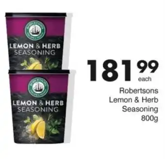 Save Hyper Robertsons Lemon & Herb Seasoning offer