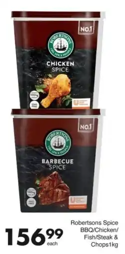 Save Hyper Robertsons Spice BBQ/ Chicken/ Fish/ Steak & Chops offer