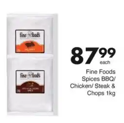 Save Hyper Fine Foods Spices BBQ/ Chicken/ Steak & Chops offer