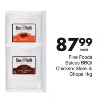 Save Hyper Fine Foods Spices BBQ/ Chicken/ Steak & Chops offer