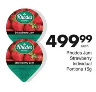 Save Hyper Rhodes Jam Strawberry Individual Portions offer