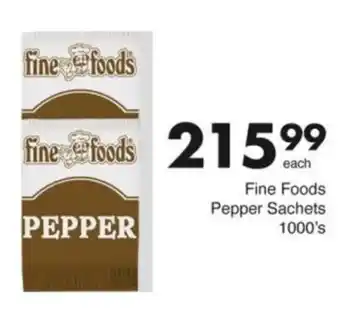 Save Hyper Fine Foods Pepper Sachets offer