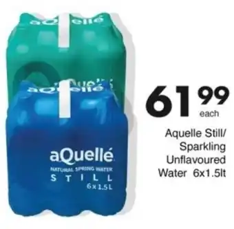 Save Hyper Aquelle Still/ Sparkling Unflavoured Water offer