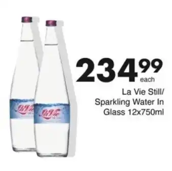 Save Hyper La Vie Still/ Sparkling Water In Glass offer
