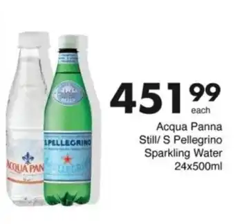Save Hyper Acqua Panna Still/ S Pellegrino Sparkling Water offer