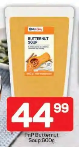 Pick n Pay PnP Butternut Soup 600g offer